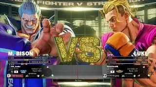 SFV Champion Edition🔥 iXA inaba (M.Bison) Vs bonchan (Luke) 🔥 Online Match's 12-09-2022