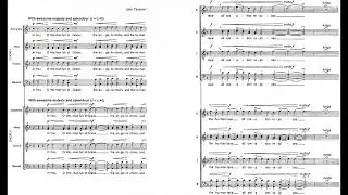 Tavener: A Hymn to the Mother of God (w. Score)