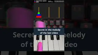 Secret in the melody of the last video #towersofhanoi #music