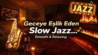Geceye Eşlik Eden Slow Jazz 🎷 | Relaxing Jazz for the Night