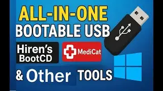 All-in-One Bootable USB | Hiren&rsquo;s Boot CD + Medicat + Kali Linux + Windows + Other Tools Full Guide