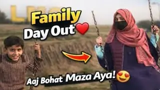 Family Day Out❤️| Lahore Motorway City Gaye | Aj Bht Maza Aya😍