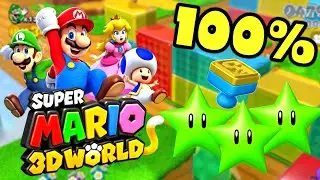 2-4 Really Rolling Hills 🎪 Super Mario 3D World Switch + Wii U 🎪 All Green Stars + Stamp