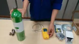 BW Honeywell GasAlertMax XT สาธิตวิธีการ Bump Test  Gas detector BW by Honeywell