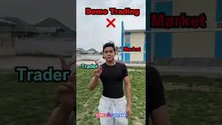 Real Trading vs Demo Trading 💸 | Forexustaad Extra #shortsfeed #tradingmemes #forexmemes