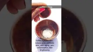 coffee scrub ll natural remedies ll beauty shorts