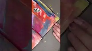 Day 35/365 Abstract Art Journal #abstractpainting #abstract #artjournal #selfdiscovery #artprocess