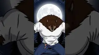 90s animation style ad prompt #aislop #werewolf #transformation #veo3 #morphing #tranformnoise