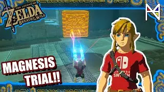 Oman Au Shrine Magnesis Trial - ZELDA BREATH OF THE WILD BOTW