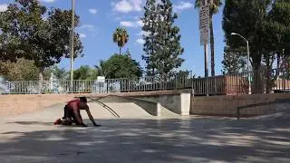 Knotts scary farm sliding practice