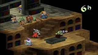 Let's Play FFT 1.3 (Story 23) Underground Book Storage 2F