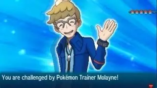 Battle: Pokemon Trainer Molayne! Pokemon Sun and Moon