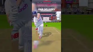 Wide 🤔❓#engvind #cric_studios #cricket24 #testcricket #viral #shorts #trending #ytshorts