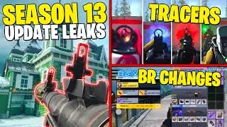 COD Mobile Season 13 Leaks - New Map, Guns, Tracers, Battle Royale Changes (Season 13 Test Server)