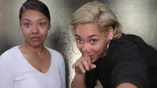 Пятиминутный челлендж по созданию макияжа для сестры