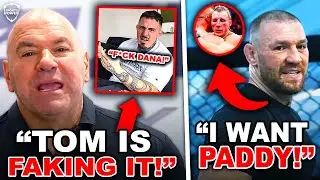 Conor McGregor CALLS OUT Paddy Pimblett for White House Fight! Tom Aspinall FIRES BACK at Dana White
