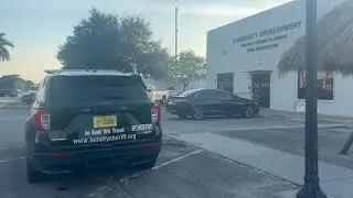 Hendry County deputies serving search warrant at Clewiston Building Department