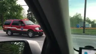 Burlington emergency services on call / Utryckning i Burlington U.S.A