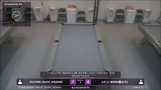 LO LI WEN vs HSIEH CHIA CHEN - CTPBA GRAND FINALS - TABLE 15 | EvoSports