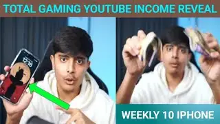 TOTAL GAMING EARNING FROM YOUTUBE || AJJUBHAI YOUTUBE INCOME REVEAL || #ajjubhai #youtubeincome