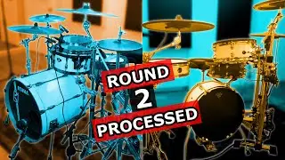 Electronic VS Acoustic Drums ROUND 2 - Processed Pearl Mimic Pro, Tama, Amedia | The eDrum Workshop