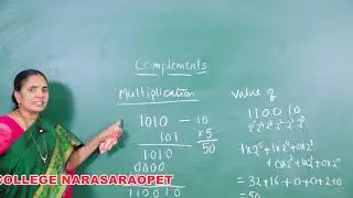 Complements of number system ||Digital Logic Data ( DLD ) || etution