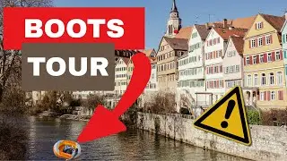 URBANE Bootstour durch Tübingen🚣‍♂️ | ZUSAMMENSTOß  mit STOCHERKAHN