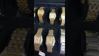 Vintage Cartier watch collection