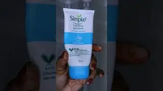 Glowing Review: Simple Hydrating Gel Cream Moisturizer!  #nonsponsored #summermoisturizer #simple