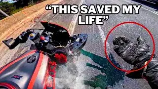 When Gear Saved lives - Motorcycle Crashes & Moments 2025! | CrashBanditoNL