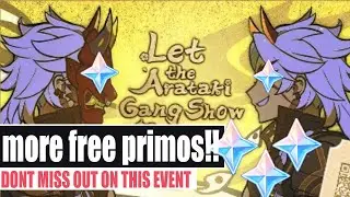 NEW GENSHIN WEB EVENT | Genshin impact | Arataki Itto Web Event