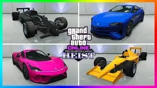 GTA CASINO HEIST ALL CARS