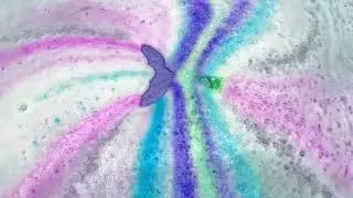 Our gorgeous new mermaid tail bath bombs!