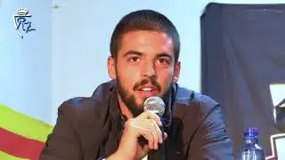 Diogo Verdasca en la inauguraci&oacute;n de la Pe&ntilde;a Zaragocista Coraz&oacute;n de Le&oacute;n I 3/11/2017