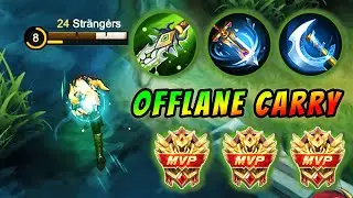 Top Global Masha Aggressive Killing Machine | Solo Rank | 24Strangers MLBB