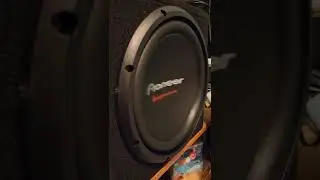 pioneer W312d4 8ohm test