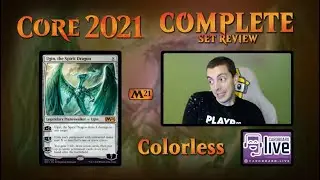Complete Set Review - Core Set 2021 - M21 - Colorless and Land Cards - Constructed And Limited Focus