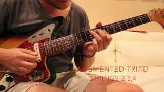 Diminished and Augmented Triads Closed Voicing Lesson - Jason's Guitar Channel