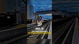 Top 5 Fastest Trains 🚄 in the World&nbsp;? #shorts #train