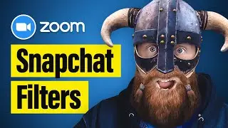 How to Change Face Filters on Zoom (Snapchat Camera)