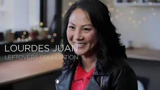 Lourdes Juan from The Leftovers Foundation in Calgary