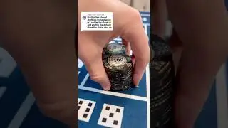 How to shuffle poker chips #chipscasino #casinoequipment #pokerchips #casinolife #freechips