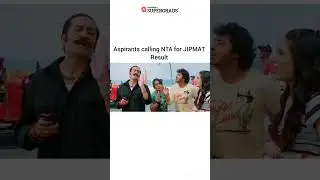 Aspirants Calling NTA for JIPMAT Result 2024 😂😁| JIPMAT 2024 Result | #funny #shorts
