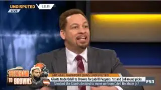 UNDISPUTED on FS1   Giants trade Odell to Browns for Jabrill Peppers, 1st and 3rd round picks