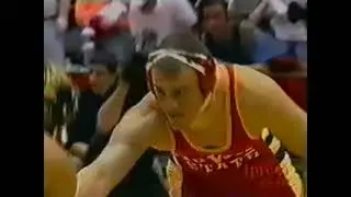Cael Sanderson, Iowa State Wrestling vs Ryan Fulsass, Iowa Wrestling 2003 NCAA Wrestling Dual