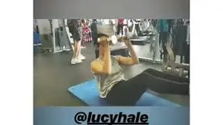 &ldquo;Lucy Hale on the Gym  #LucyHale #Katykeene #Riverdale #Sabrina&nbsp; #ariamontgomery #PrettyLittleLiars&rdquo;