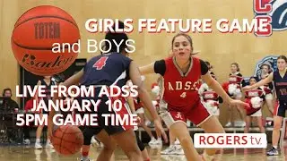 Totem 70: Sr. Girls and Boys Feature Game ADSS on Rogers TV.