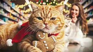 Fat Cat Family&rsquo;s Christmas Supermarket Chaos! 🛒🎄 (Holiday Shenanigans)
