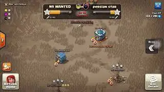 Clash of clan | war | N9 WANTED VS Persian star | Attack from mr z
