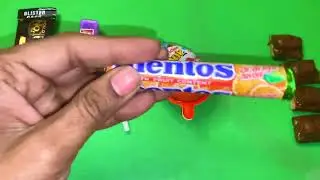ASMR Most Popular Candys and Unpacking Chocolate Eat Mentos Unboxing Sweet Joy